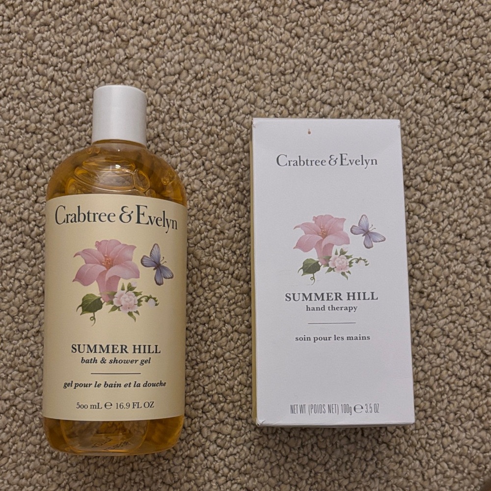 Crabtree & Evelyn Summer Hill Bath & Shower Gel - Yellow